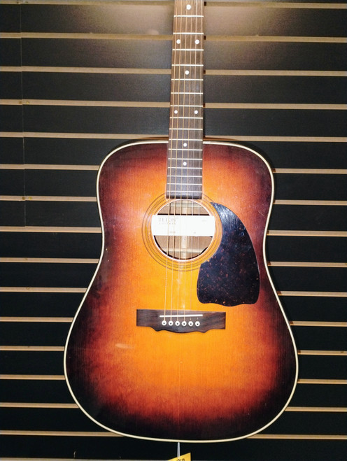 Vist Large View of Product Image Which is Used Hohner G-09 Vintage Solid Top Acoustic Guitar Sunburst