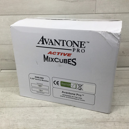 Vist Large View of Product Image Which is Used Avantone Pro Active Mixcube Powered Studio Monitors With Power Supply