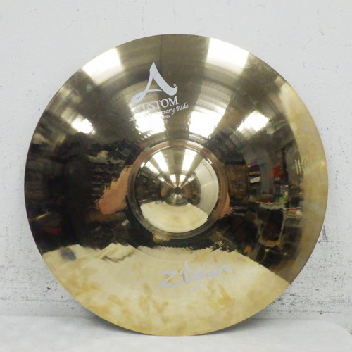 Vist Large View of Product Image Which is Used Zildjian 20TH anniversary a Custom Med Thin Ride Cymbal 21"