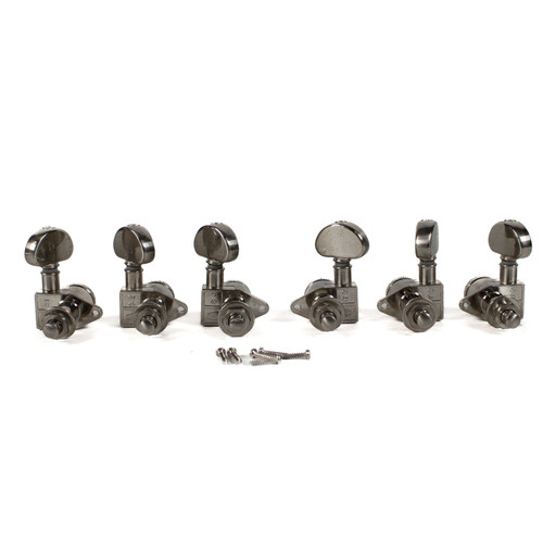 Used Grover LOCKING TUNERS 3X3 Guitar Hardware Vist Large View of Product Image Which is Used Grover LOCKING TUNERS 3X3 Guitar Hardware