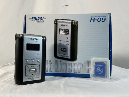 Vist Large View of Product Image Which is Used Roland EDIROL R-09 Compact Recording Device