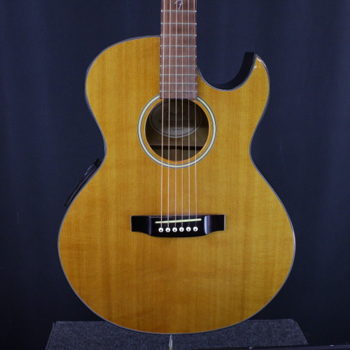 Vist Large View of Product Image Which is Used Fender GDC-200SCE A/E GUITAR MIK Solid Top Acoustic Guitar Natural