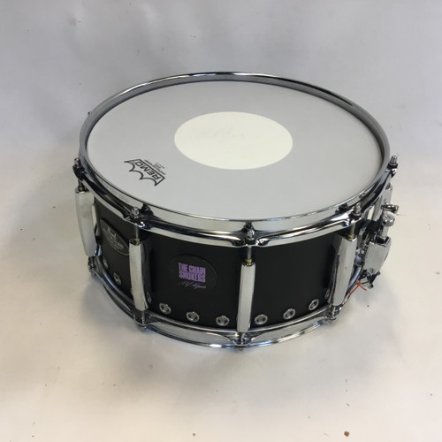 Vist Large View of Product Image Which is Used Pearl MATT MCGUIRE 6.5X14 SNARE Wood Snare Drum 14"
