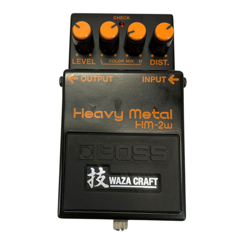 Vist Large View of Product Image Which is Used Boss HM-2W Heavy Metal Distortion Pedal