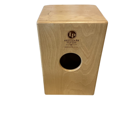 Used Latin Percussion - LP AMERICANA CAJON Cajon 40009-S000310132 Vist Large View of Product Image Which is Used Latin Percussion - LP AMERICANA CAJON Cajon