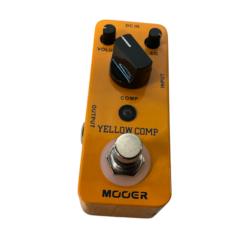 Used Mooer YELLOW COMP Compressor Pedal 40009-S000310138 Vist Large View of Product Image Which is Used Mooer YELLOW COMP Compressor Pedal