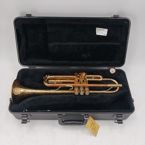Vist Large View of Product Image Which is Used Bundy BY SELMER TRUMPET Vintage Trumpet not serviced-does work
