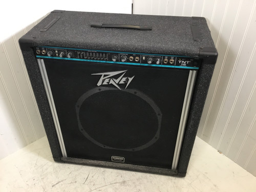 Used Peavey TNT 115 1 x 15 Bass Combo Amplifier 1 x 15 40107-S000155208 Vist Large View of Product Image Which is Used Peavey TNT 115 1 x 15 Bass Combo Amplifier 1 x 15