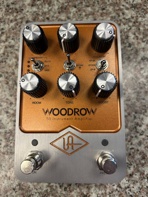 Vist Large View of Product Image Which is Used UNIVERSAL AUDIO WOODROW 55 INSTRUMENT AM Distortion Pedal