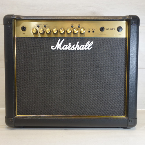 Used Marshall MG30FX 30W 1x10" Solid State Guitar Combo Amp 41108-S000063345 Vist Large View of Product Image Which is Used Marshall MG30FX 30W 1x10" Solid State Guitar Combo Amp