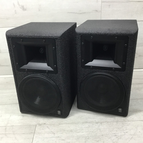 Vist Large View of Product Image Which is Used Yamaha AS108 8" 2 Way Pair Passive Full Range Speaker Cabinets