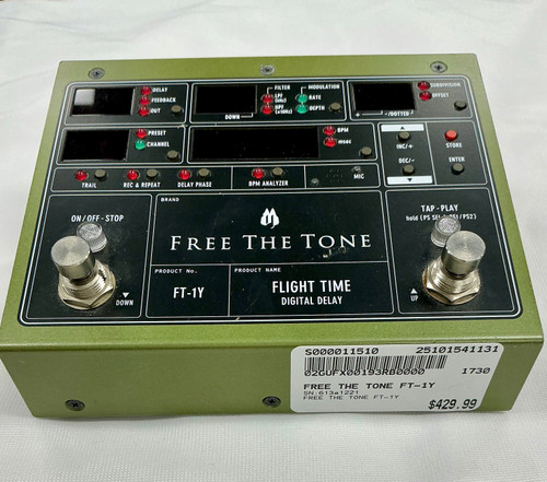 Vist Large View of Product Image Which is Used FREE THE TONE FT-1Y Vintage Delay Pedal