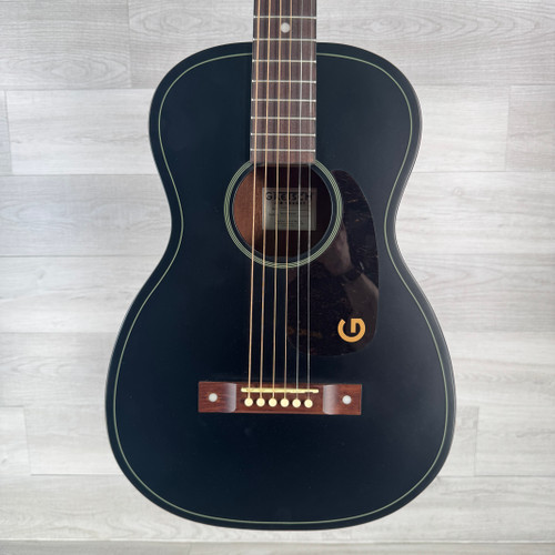 Vist Large View of Product Image Which is Used Gretsch Jim Dandy Parlor Acoustic Guitar - Black