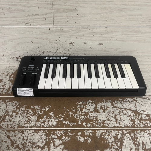 Used - Alesis Q25 W/ AC 25-Key Controller  40087-S000235666 Vist Large View of Product Image Which is Used - Alesis Q25 W/ AC 25-Key Controller