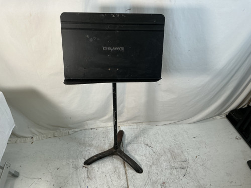 Used Manhasset MUSIC STAND Band Instrument Stand 40012-S000308100 Vist Large View of Product Image Which is Used Manhasset MUSIC STAND Band Instrument Stand