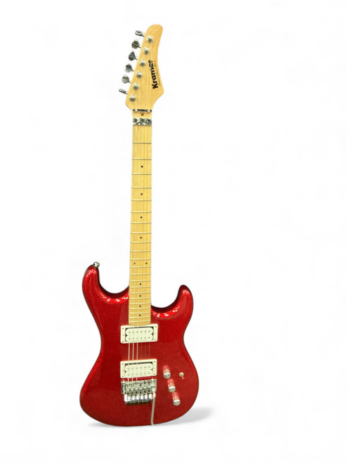 Vist Large View of Product Image Which is Used Kramer LIMITED EDITION PACER Double Cut Electric Guitar Red 6-String