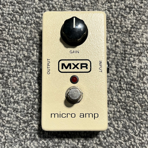 Vist Large View of Product Image Which is Used MXR MICRO AMP Guitar Boost Pedal