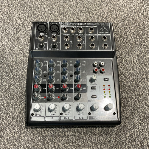 Used BEHRINGER XEYNX 802  Compact Mixer 41106-S000097254 Vist Large View of Product Image Which is Used BEHRINGER XEYNX 802  Compact Mixer