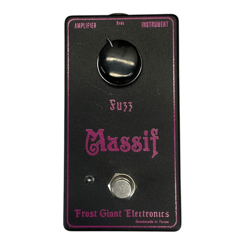 Vist Large View of Product Image Which is Used Frost Giant Massif Fuzz Pedal