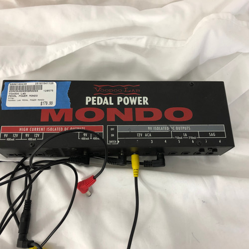 Vist Large View of Product Image Which is Used Voodoo Lab PEDAL POWER MONDO Pedal Power Supply