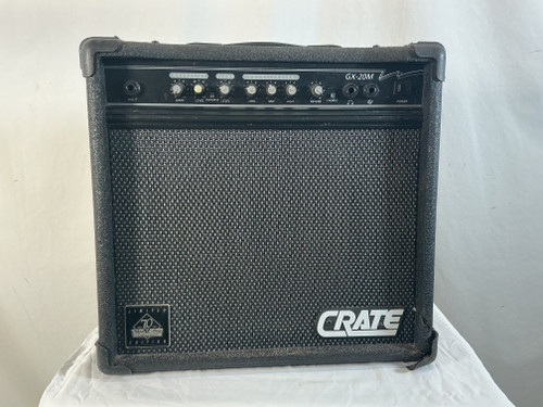 Used Crate GX-20M Solid State Guitar Combo Other 40012-S000308127 Vist Large View of Product Image Which is Used Crate GX-20M Solid State Guitar Combo Other
