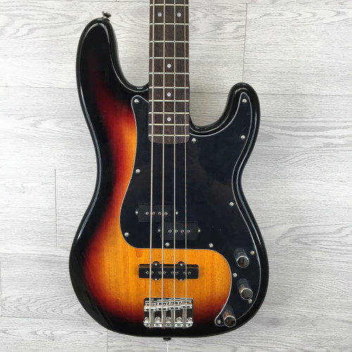 Vist Large View of Product Image Which is Used Squier AFFINITY P-BASS FSR 2022 P Type Bass Guitar Sunburst 4-String