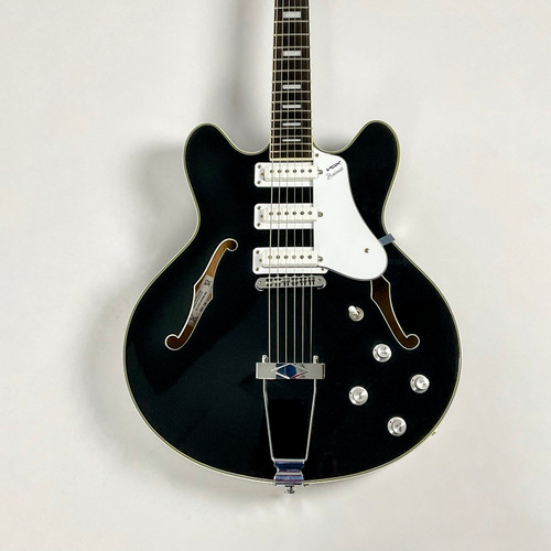 Vist Large View of Product Image Which is Used Vox BOBCAT S66 Semi-Hollow Electric Guitar Black 6-String