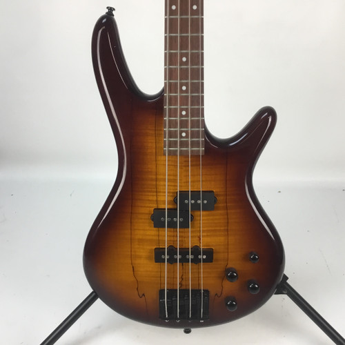 Vist Large View of Product Image Which is Used Ibanez GSR200SM P Type Bass Guitar Sunburst 4-String