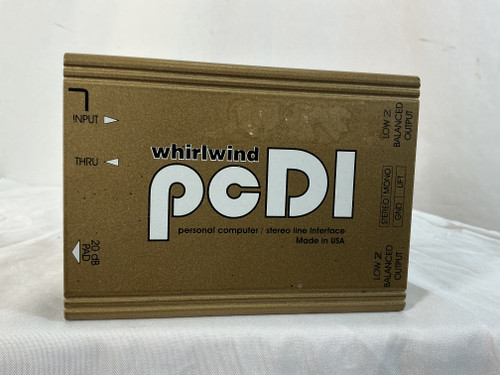 Used Whirlwind PCDI Pro Sound Product 40012-S000308157 Vist Large View of Product Image Which is Used Whirlwind PCDI Pro Sound Product