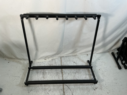 Used 7 SPACE GUITAR RACK Guitar Stand 40012-S000308165 Vist Large View of Product Image Which is Used 7 SPACE GUITAR RACK Guitar Stand