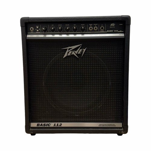 Vist Large View of Product Image Which is Used Peavey BASIC 112 BASS COMBO Vintage Bass Combo Amplifier