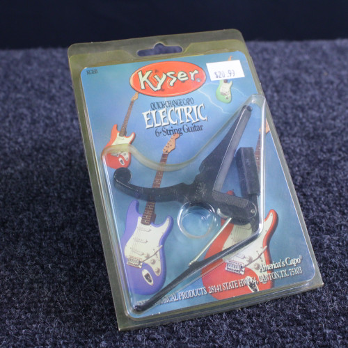 Vist Large View of Product Image Which is Used Kyser QUICK CHANGE CAPO NOS Guitar Accessory