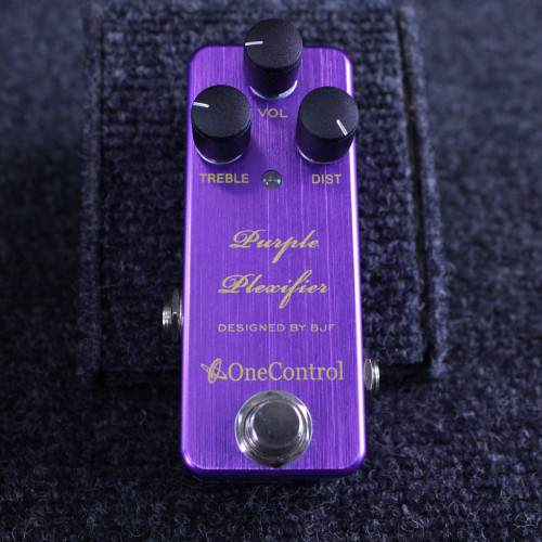 Vist Large View of Product Image Which is Used One Control PURPLE PLEXIFIER NOT USED Distortion Pedal