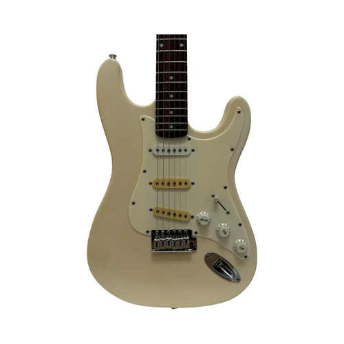 Vist Large View of Product Image Which is Used First Act STRATOCASTER STYLE ELECTRIC GUITAR S Type Electric Guitar White 6-String