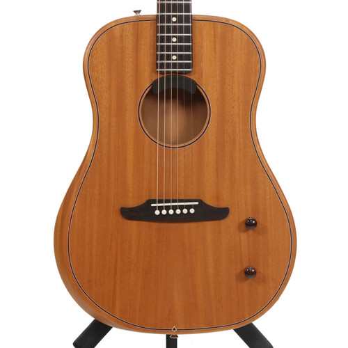 Vist Large View of Product Image Which is Used Fender HIGHWAY SERIES DREADNOUGHT MAHOGANY Solid Top Acoustic Guitar Wood