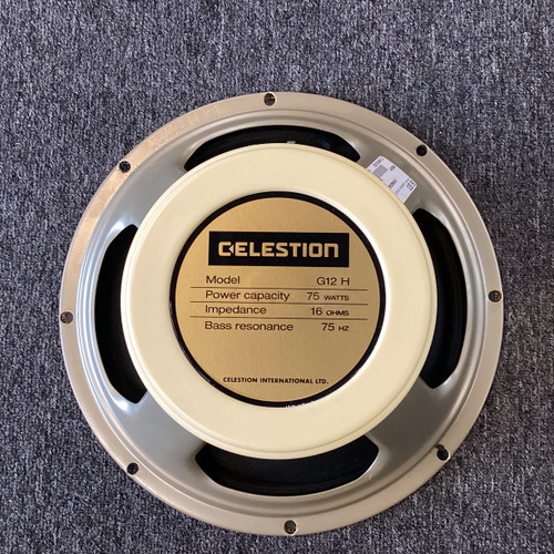 Used Celestion G12H-75 CREAMBACK Guitar Accessory 40111-S000190604 Vist Large View of Product Image Which is Used Celestion G12H-75 CREAMBACK Guitar Accessory