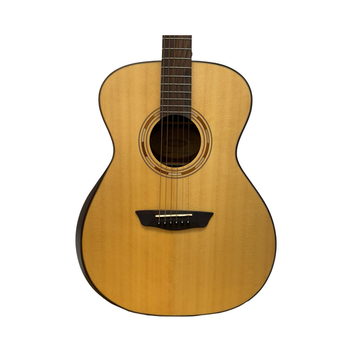 Vist Large View of Product Image Which is Used Washburn WCG10SNS COMFORT SERIES GRAND AUDITORIUM Solid Top Acoustic Guitar Natural