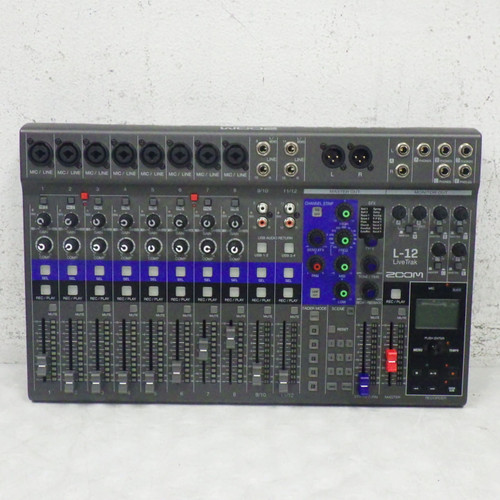 Vist Large View of Product Image Which is Used Zoom L-12 live Trak Mixer Mixing Console