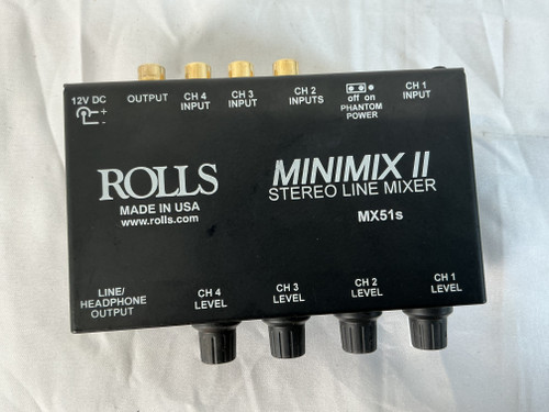 Used Rolls MINIMIX II Compact Mixer 40012-S000308197 Vist Large View of Product Image Which is Used Rolls MINIMIX II Compact Mixer