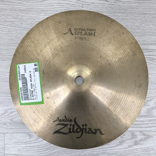 Vist Large View of Product Image Which is Used Zildjian A Extra Thin Splash 8"