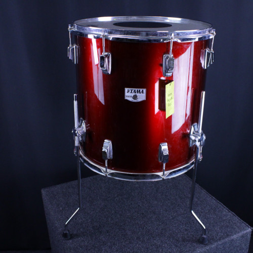 Vist Large View of Product Image Which is Used Tama 16 SWINGSTAR FLOOR TOM Floor Tom Red 16"