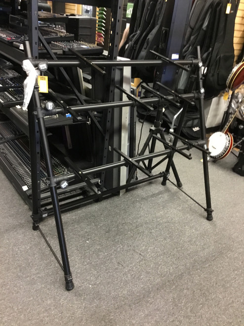 Vist Large View of Product Image Which is Used On Stage 3-TIER A-FRAME KEY STAND Tiered Keyboard Stand
