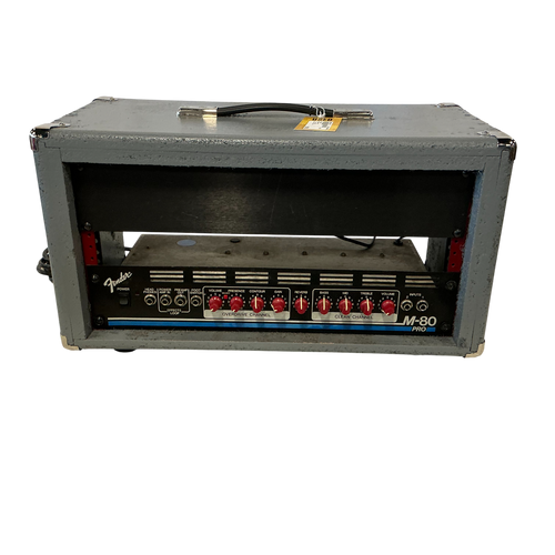 Used Fender M-80 PRO Solid State Rackmount Amplifier Head 40009-S000310212 Vist Large View of Product Image Which is Used Fender M-80 PRO Solid State Rackmount Amplifier Head