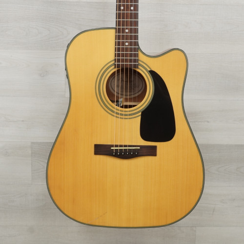 Vist Large View of Product Image Which is Used Fender Starcaster Laminate Top Acoustic Guitar Natural