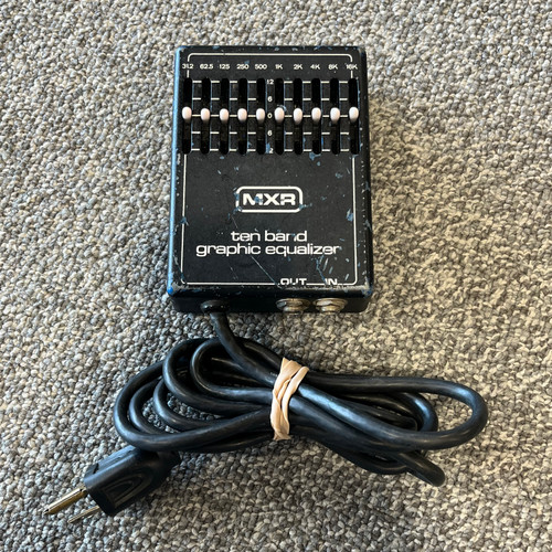 Vist Large View of Product Image Which is Used MXR 10 BAND GRAPHIC EQUALIZER Guitar Pedal