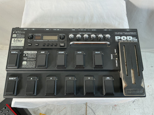 Used Line 6 POD XT LIVE FLOORBOARD Floorboard Amp Modeling + FX 40012-S000308232 Vist Large View of Product Image Which is Used Line 6 POD XT LIVE FLOORBOARD Floorboard Amp Modeling + FX