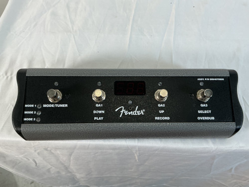 Used Fender 4 BUTTON MUSTANG FOOTSWITCH Switch Pedal 40012-S000308244 Vist Large View of Product Image Which is Used Fender 4 BUTTON MUSTANG FOOTSWITCH Switch Pedal