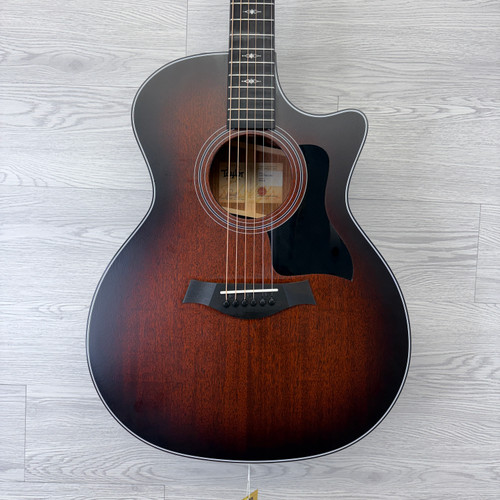 Vist Large View of Product Image Which is Used Taylor 324CE Grand Auditorium Tasmanian Blackwood Acoustic/Electric w/OHSC