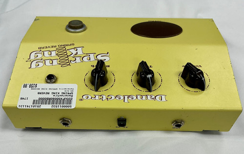 Vist Large View of Product Image Which is Used Danelectro SPRING KING REVERB Reverb Pedal