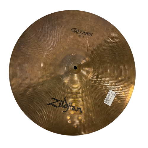 Used Zildjian 20IN ZBT PLUS ROCK RIDE Ride Cymbal 20" 40009-S000310224 Vist Large View of Product Image Which is Used Zildjian 20IN ZBT PLUS ROCK RIDE Ride Cymbal 20"